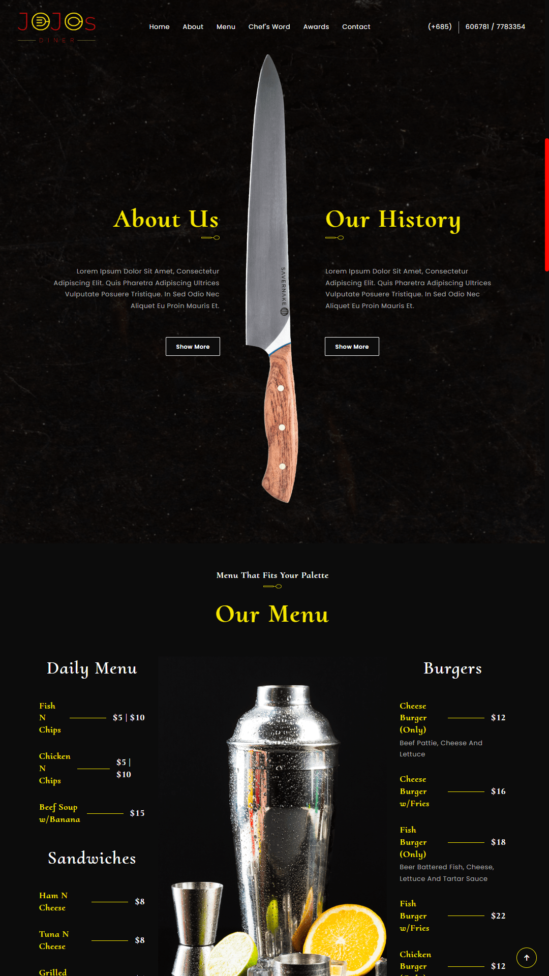 Projects I worked on