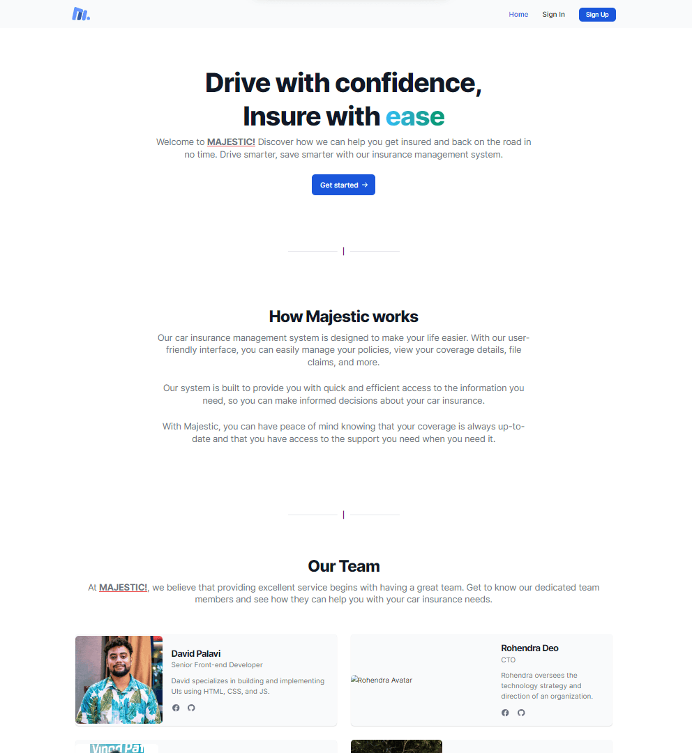 Projects I worked on